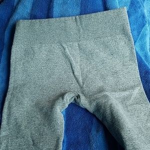 Fleece lined gray leggings